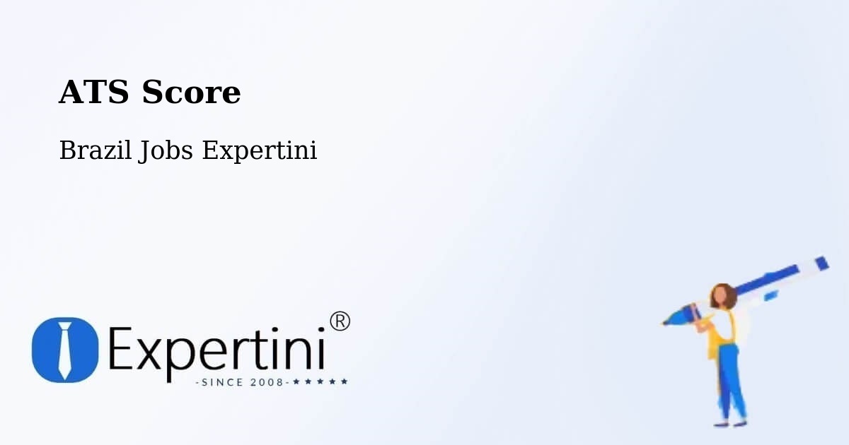Resume ATS Score & Job Description Match Tool – General Maynard - Brazil Jobs Expertini