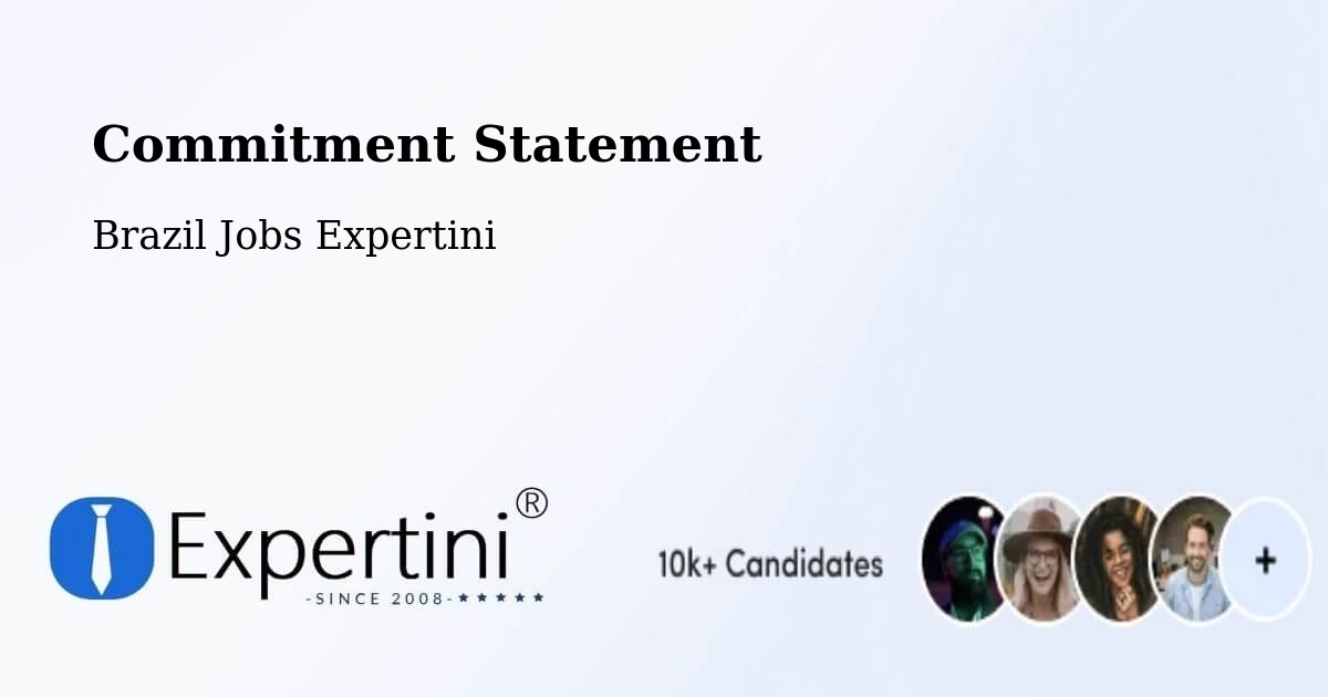 Corporate Commitment – General Maynard - Brazil Jobs Expertini