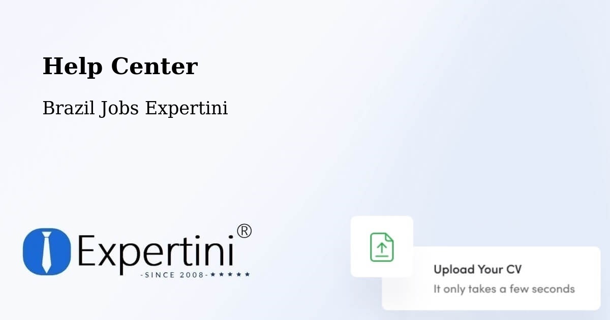 Help Center – General Maynard - Brazil Jobs Expertini