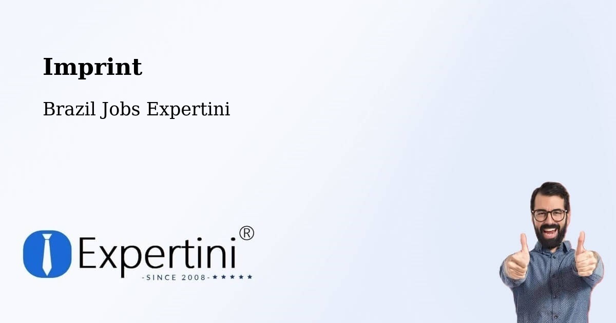 Imprint – General Maynard - Brazil Jobs Expertini